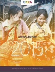 GPOBA Annual Report 2015 GPRBA
