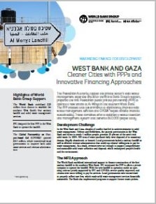 West Bank Bank and Gaza Solid Waste GPRBA